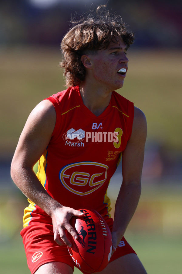 Marsh AFL Championships U16 Boys 2024 - Brisbane Academy v Gold Coast Academy - A-51471933