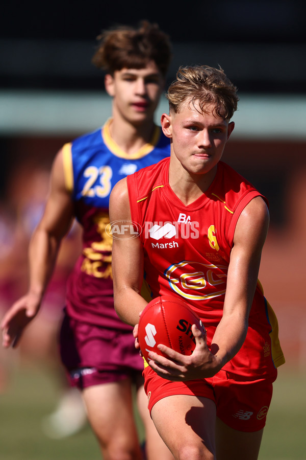 Marsh AFL Championships U16 Boys 2024 - Brisbane Academy v Gold Coast Academy - A-51471937