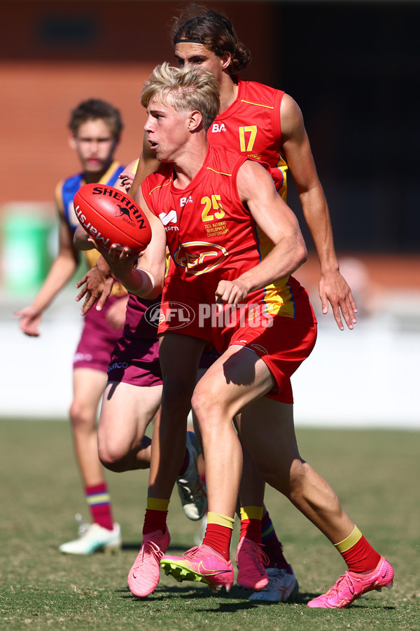 Marsh AFL Championships U16 Boys 2024 - Brisbane Academy v Gold Coast Academy - A-51471952