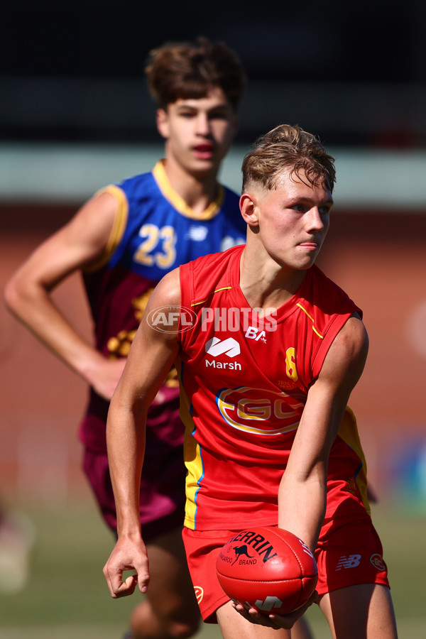 Marsh AFL Championships U16 Boys 2024 - Brisbane Academy v Gold Coast Academy - A-51472236