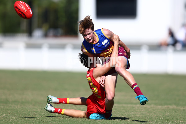 Marsh AFL Championships U16 Boys 2024 - Brisbane Academy v Gold Coast Academy - A-51472243