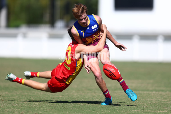 Marsh AFL Championships U16 Boys 2024 - Brisbane Academy v Gold Coast Academy - A-51472244