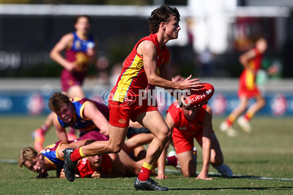 Marsh AFL Championships U16 Boys 2024 - Brisbane Academy v Gold Coast Academy - A-51474877