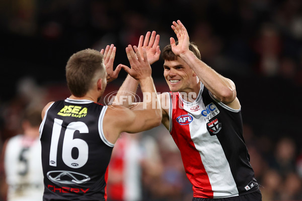 AFL 2024 Round 16 - St Kilda v Port Adelaide - A-51474926