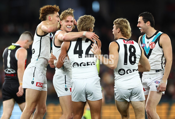 AFL 2024 Round 16 - St Kilda v Port Adelaide - A-51474945