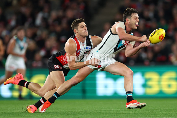 AFL 2024 Round 16 - St Kilda v Port Adelaide - A-51475088