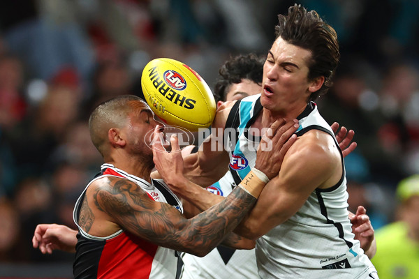 AFL 2024 Round 16 - St Kilda v Port Adelaide - A-51475096