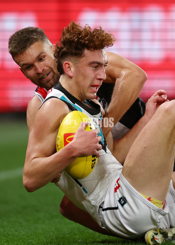 AFL 2024 Round 16 - St Kilda v Port Adelaide - A-51475131