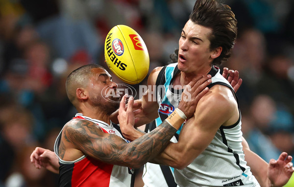 AFL 2024 Round 16 - St Kilda v Port Adelaide - A-51475135