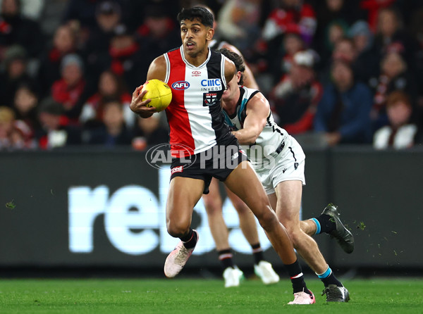 AFL 2024 Round 16 - St Kilda v Port Adelaide - A-51477462