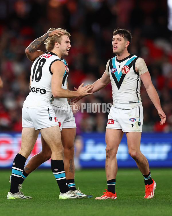AFL 2024 Round 16 - St Kilda v Port Adelaide - A-51478115