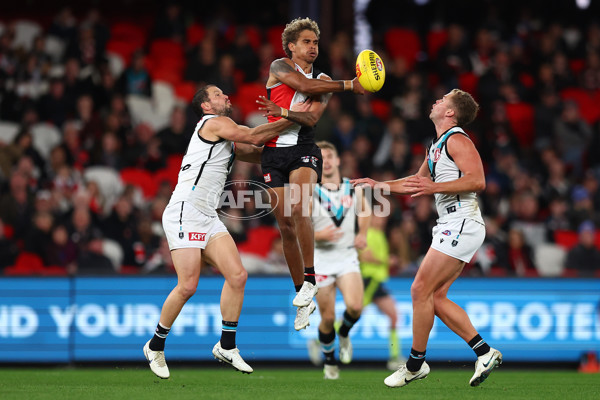 AFL 2024 Round 16 - St Kilda v Port Adelaide - A-51478119