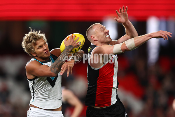 AFL 2024 Round 16 - St Kilda v Port Adelaide - A-51478122