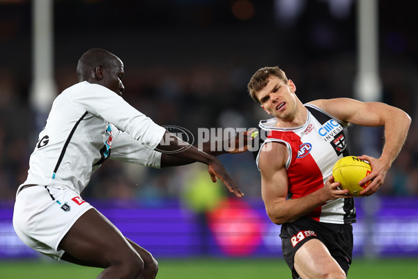 AFL 2024 Round 16 - St Kilda v Port Adelaide - A-51478153
