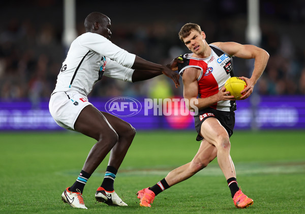 AFL 2024 Round 16 - St Kilda v Port Adelaide - A-51478158