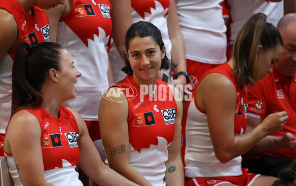 AFLW 2024 Media - Sydney Team Photo Day - A-51596635