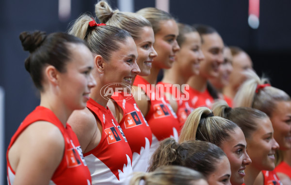 AFLW 2024 Media - Sydney Team Photo Day - A-51596638