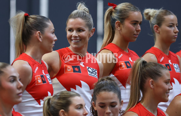 AFLW 2024 Media - Sydney Team Photo Day - A-51596639