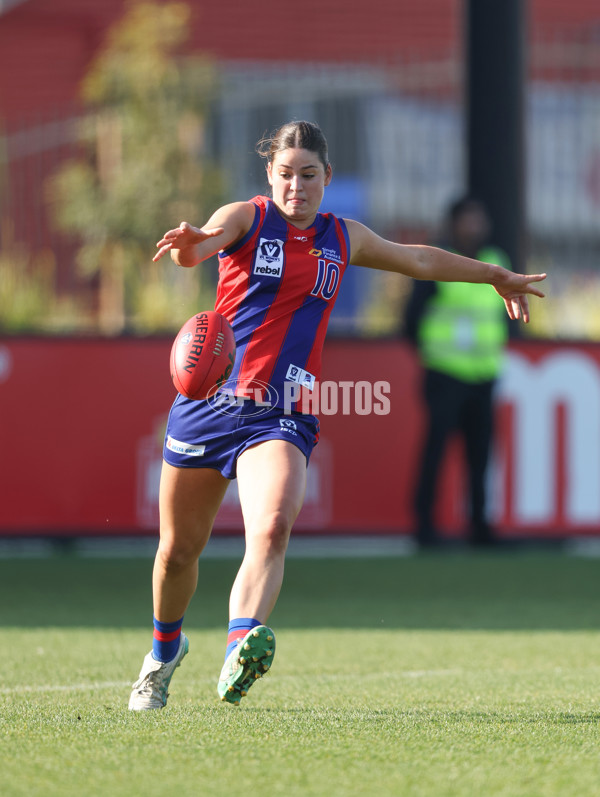 VFLW 2024 First Semi Final - Western Bulldogs v Port Melbourne - A-51621453