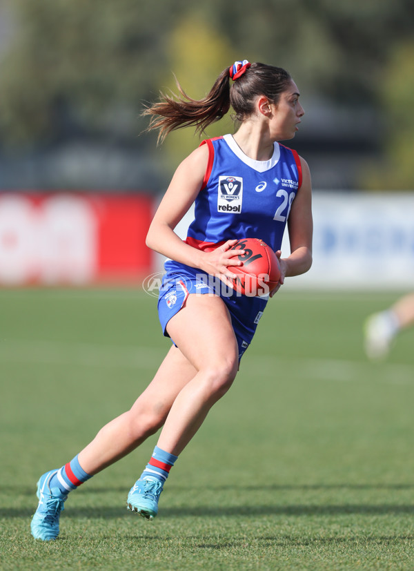 VFLW 2024 First Semi Final - Western Bulldogs v Port Melbourne - A-51621535