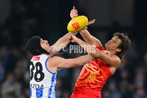 AFL 2024 Round 17 - North Melbourne v Gold Coast - A-51624203