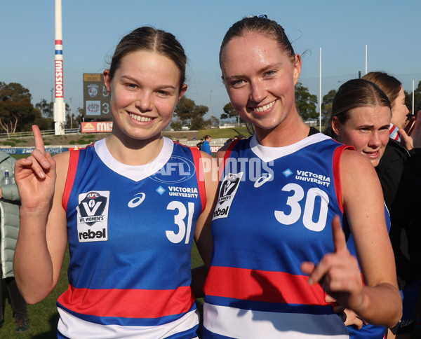 VFLW 2024 First Semi Final - Western Bulldogs v Port Melbourne - A-51628612