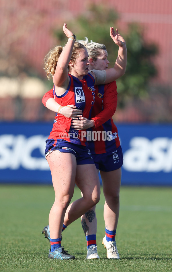 VFLW 2024 First Semi Final - Western Bulldogs v Port Melbourne - A-51628615