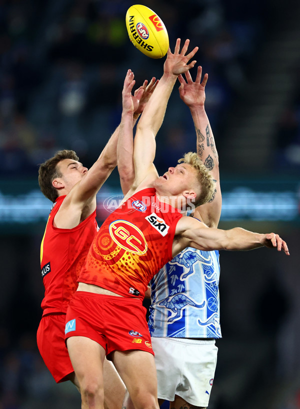 AFL 2024 Round 17 - North Melbourne v Gold Coast - A-51628655