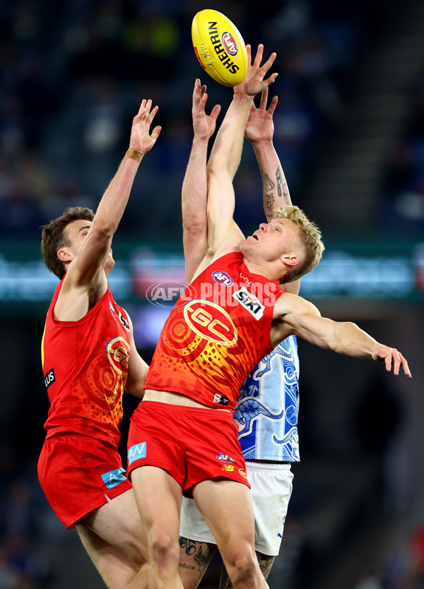 AFL 2024 Round 17 - North Melbourne v Gold Coast - A-51628658
