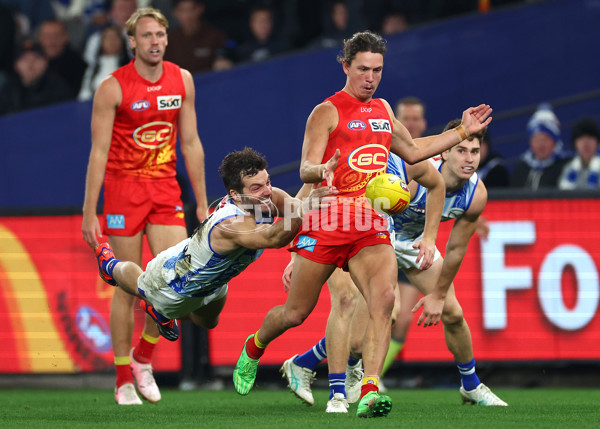 AFL 2024 Round 17 - North Melbourne v Gold Coast - A-51630719