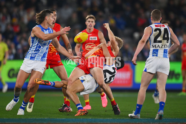 AFL 2024 Round 17 - North Melbourne v Gold Coast - A-51631130