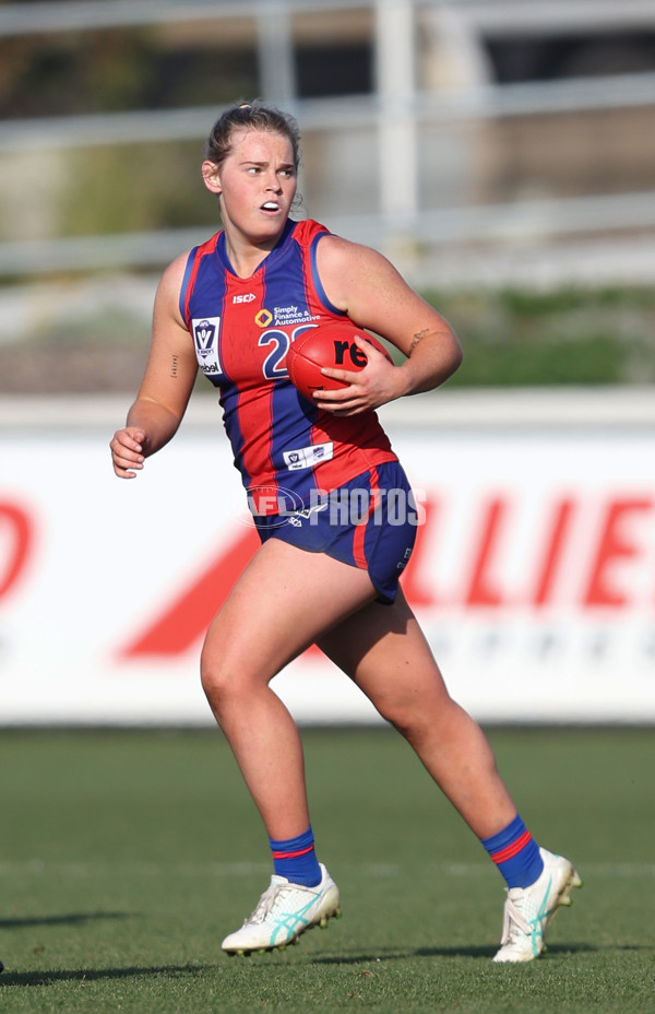 VFLW 2024 First Semi Final - Western Bulldogs v Port Melbourne - A-51633414