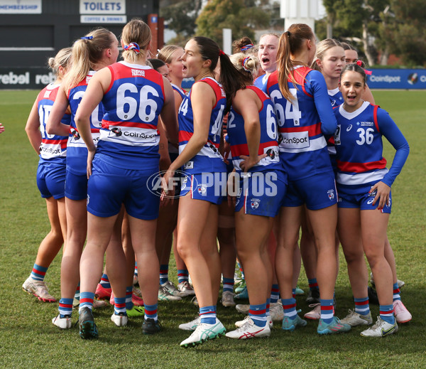 VFLW 2024 First Semi Final - Western Bulldogs v Port Melbourne - A-51633415