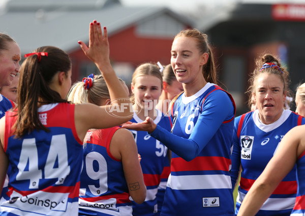 VFLW 2024 First Semi Final - Western Bulldogs v Port Melbourne - A-51633417