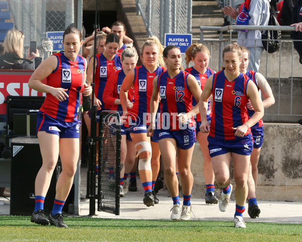 VFLW 2024 First Semi Final - Western Bulldogs v Port Melbourne - A-51634291