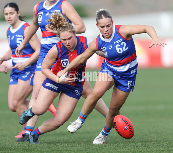 VFLW 2024 First Semi Final - Western Bulldogs v Port Melbourne - A-51636795