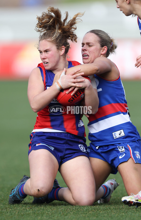 VFLW 2024 First Semi Final - Western Bulldogs v Port Melbourne - A-51636796