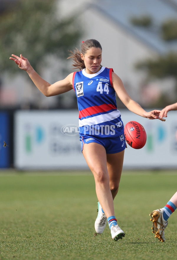 VFLW 2024 First Semi Final - Western Bulldogs v Port Melbourne - A-51642073