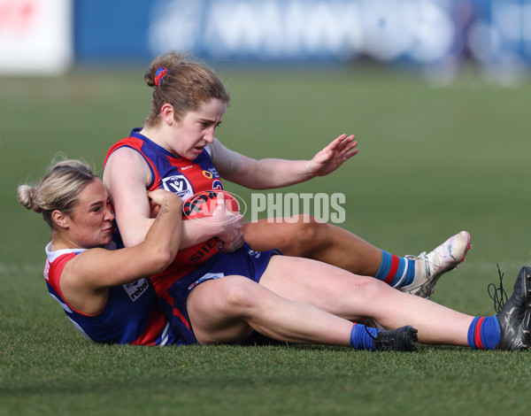 VFLW 2024 First Semi Final - Western Bulldogs v Port Melbourne - A-51642077