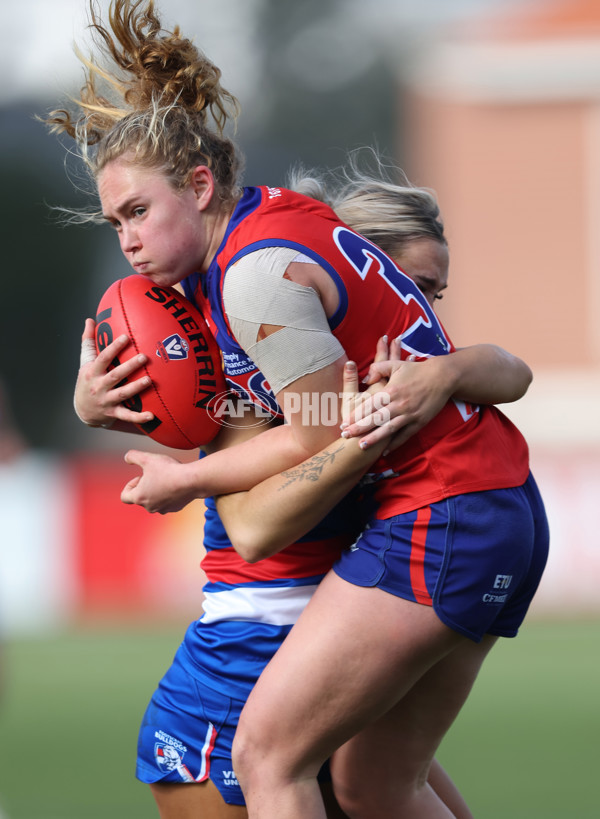 VFLW 2024 First Semi Final - Western Bulldogs v Port Melbourne - A-51642078