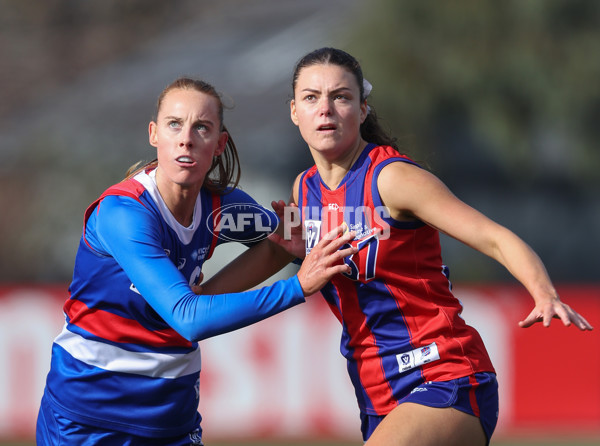 VFLW 2024 First Semi Final - Western Bulldogs v Port Melbourne - A-51646611