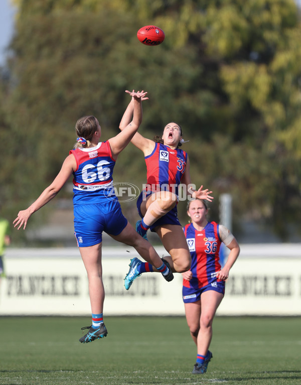 VFLW 2024 First Semi Final - Western Bulldogs v Port Melbourne - A-51646612