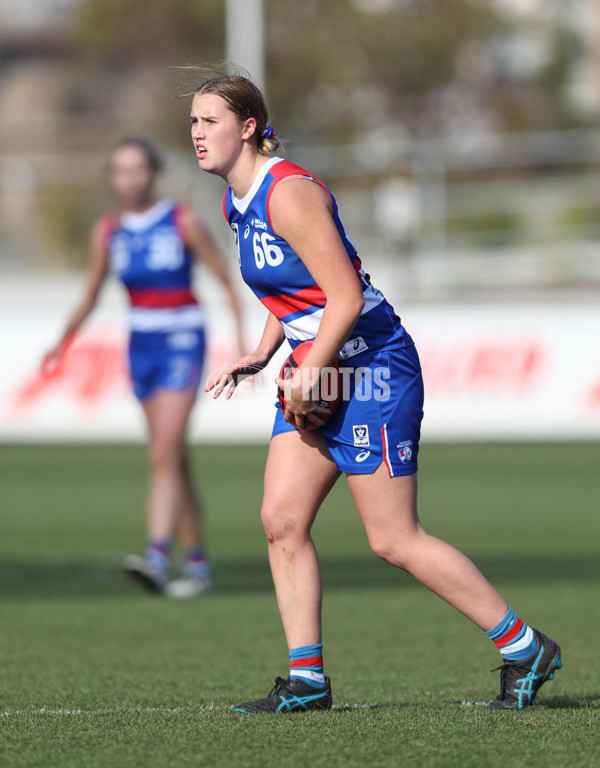VFLW 2024 First Semi Final - Western Bulldogs v Port Melbourne - A-51646615