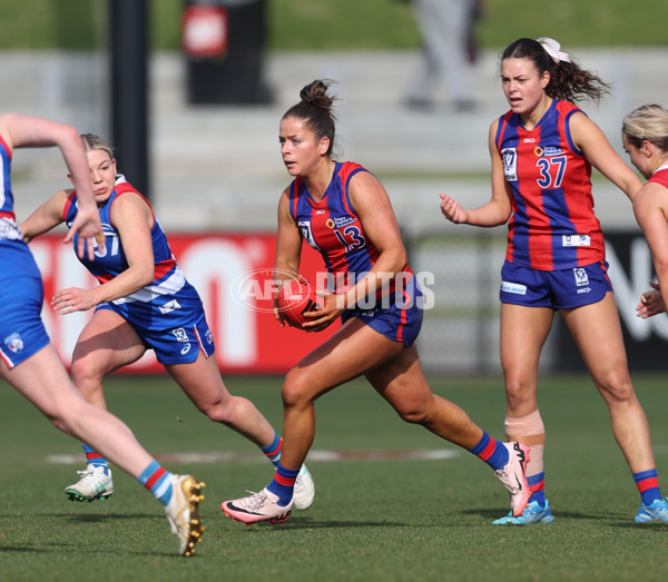 VFLW 2024 First Semi Final - Western Bulldogs v Port Melbourne - A-51646616