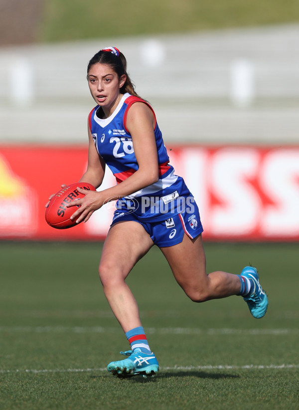 VFLW 2024 First Semi Final - Western Bulldogs v Port Melbourne - A-51648693