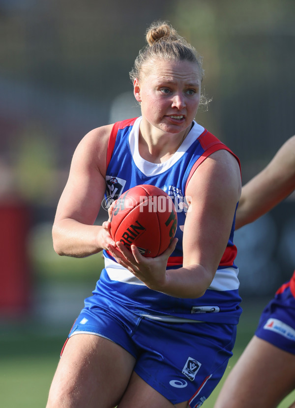 VFLW 2024 First Semi Final - Western Bulldogs v Port Melbourne - A-51649481