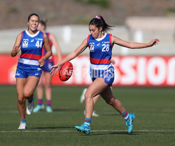 VFLW 2024 First Semi Final - Western Bulldogs v Port Melbourne - A-51649482