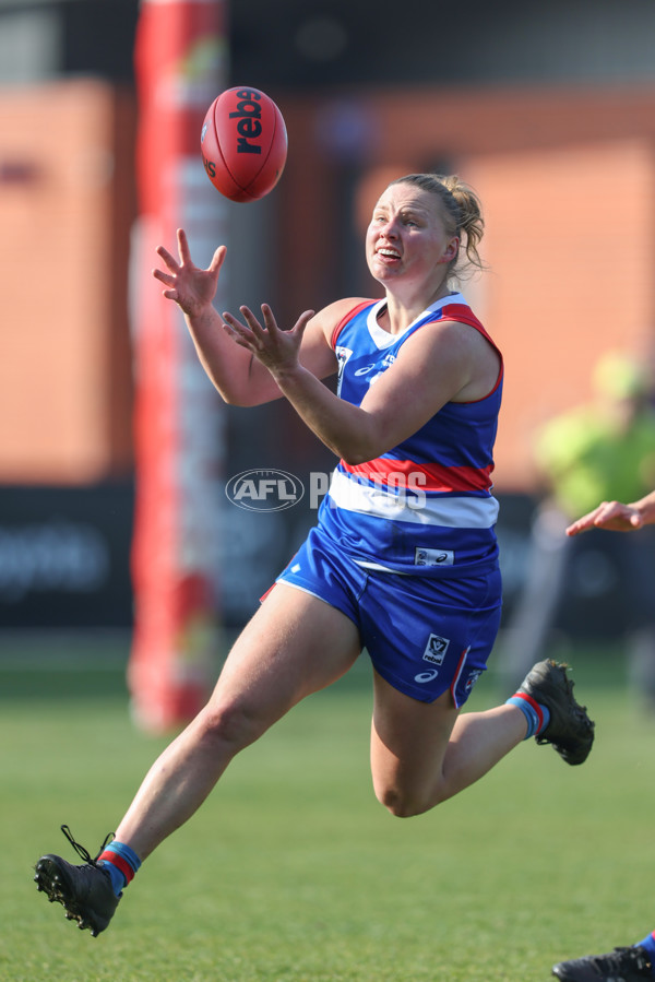 VFLW 2024 First Semi Final - Western Bulldogs v Port Melbourne - A-51649483