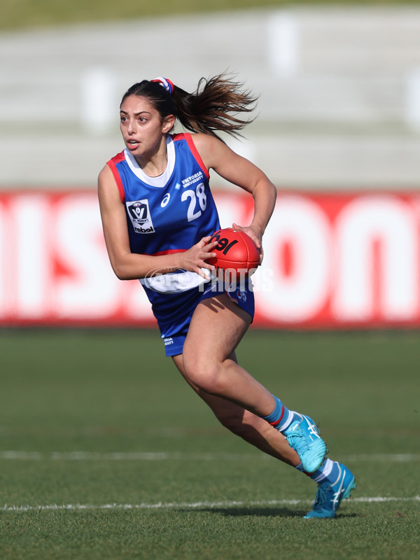 VFLW 2024 First Semi Final - Western Bulldogs v Port Melbourne - A-51649488