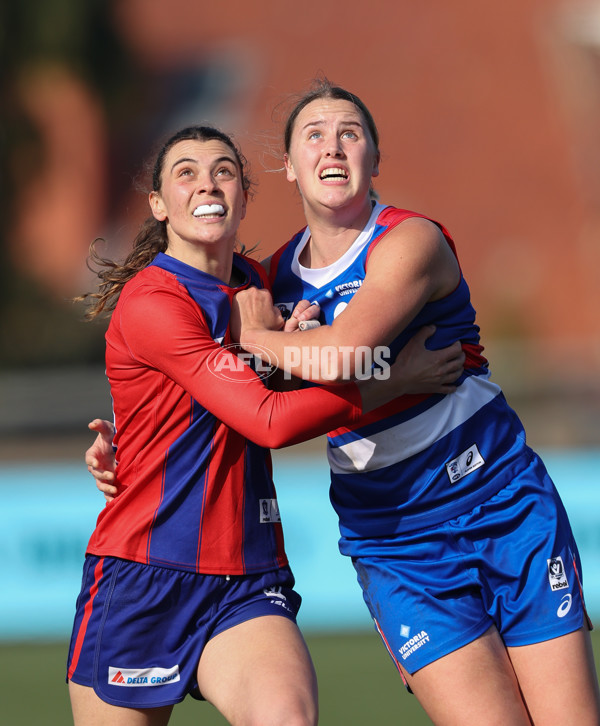 VFLW 2024 First Semi Final - Western Bulldogs v Port Melbourne - A-51651531